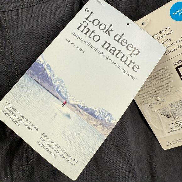 Icebreaker Destiny Skirt Size 28 / 6 Merino Wool Cotton Blend Gray NWT Mini Grey - Picture 8 of 16